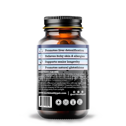 Liposomal Glutathione for Dogs - Liver Detox System