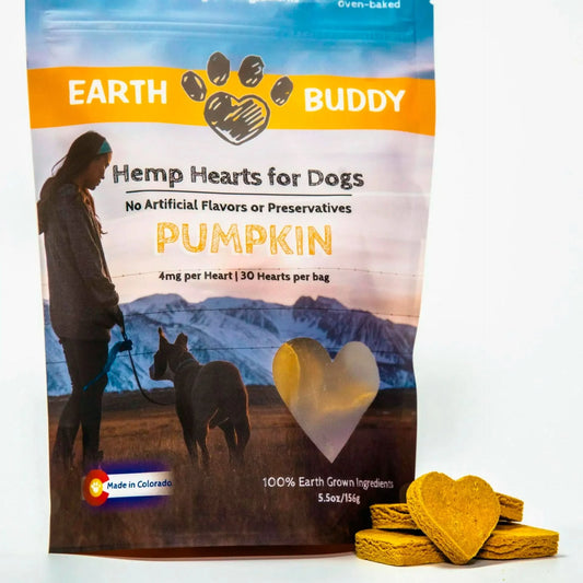 Earth Buddy pumpkin hemp hearts