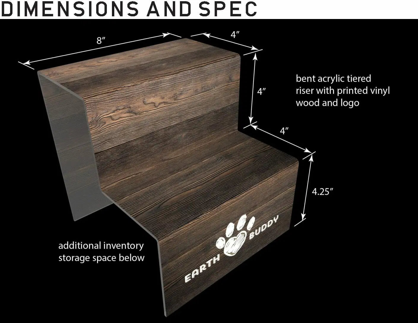 Metal Shelf Display