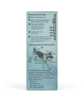 Earth Buddy Balance CBD Oil for dogs and cats is a blend of 50/50 CBD, CBDa. Balance CBD, CBDa tincture in its box.
