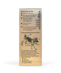 The outer packaging of Earth Buddy Cellular Support Hemp Extract blend of CBD and CBG oil for dogs and cats.
