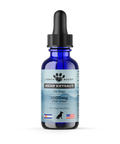 A bottle of Earth Buddy's 1000mg CBD Oil for Dogs and Cats.
