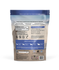 A bag of blueberry hemp hearts from Earth Buddy.