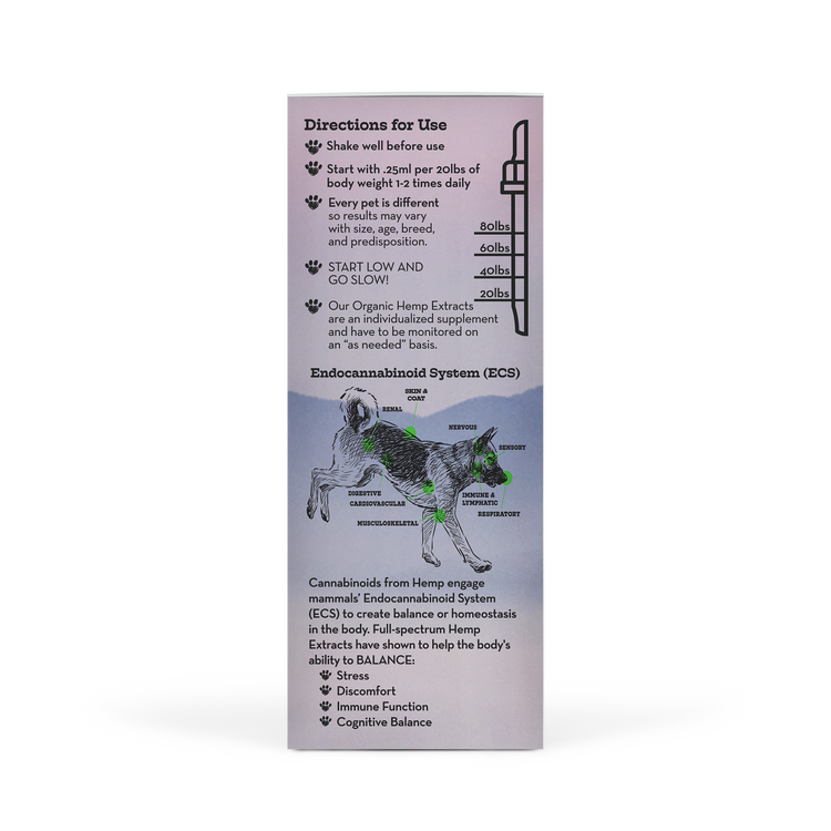 Outer packaging of Earth Buddy's Sleep Support 300MG product that is a CBN oil for sleep for dogs and cats.