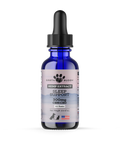 Outer packaging of Earth Buddy's Sleep Support 300MG product that is a CBN oil for sleep for dogs and cats.
