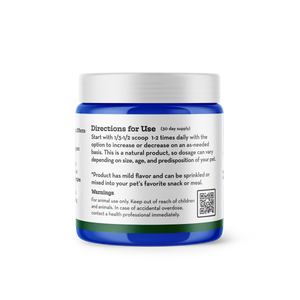 An allergy & immunity supplement for dogs powder made from functional mushrooms from Earth Buddy.
