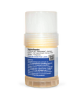 A tube of Earth Buddy hemp 125 mg Paw & Skin Balm for dogs on a wooden table. Perfect for dry skin & noses.
