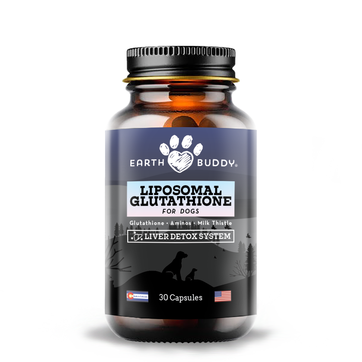 Liposomal Glutathione for Dogs - Liver Detox System