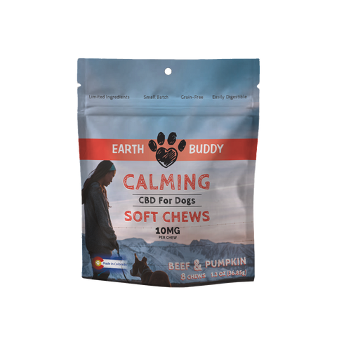 trial size calming cbd soft chews for dogs