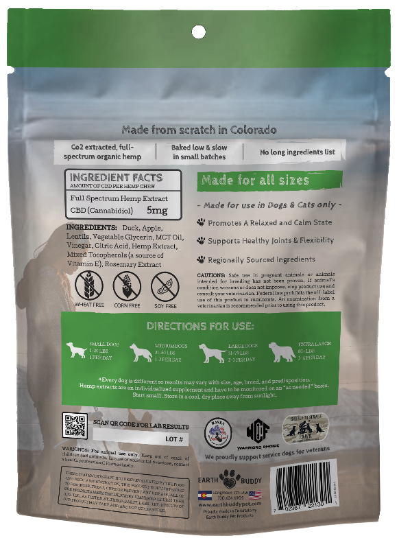 calming cbd soft chews for dogs
