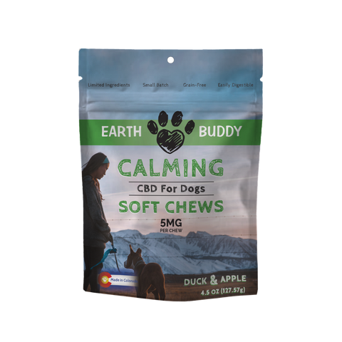 duck & apple calming cbd soft chews for dogs