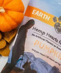 A bag of pumpkin hemp hearts from Earth Buddy. 