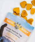 A bag of pumpkin hemp hearts from Earth Buddy. 