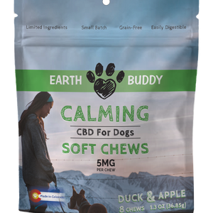 Trial Size Calming Chews for Dogs – Duck & Apple – 5mg