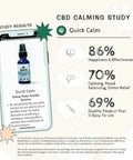 A bottle of Quick Calm from Earth Buddy.